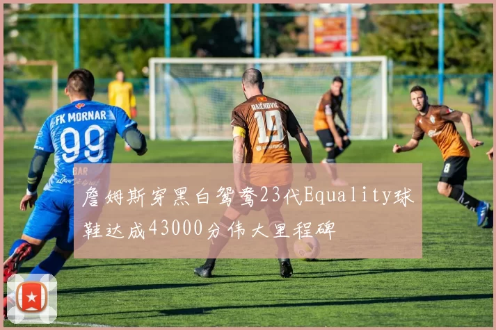 詹姆斯穿黑白鸳鸯23代Equality球鞋达成43000分伟大里程碑